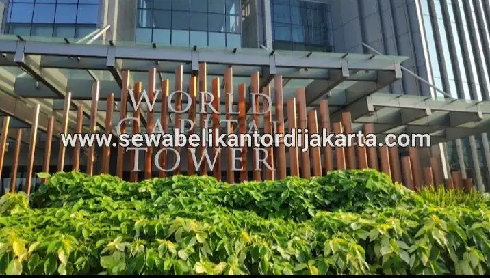 sewa kantor  WCT World Capital Tower Mega Kuningan Jakarta Selatan 90k