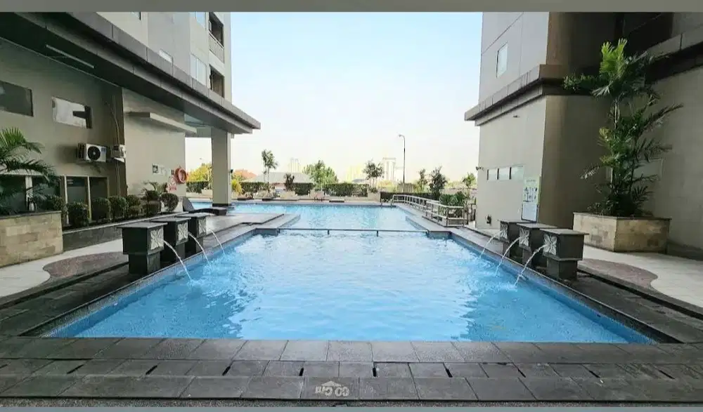 Apartmen Pakubuwono Terrace 2 kmr furnih view kolam renan 480jt