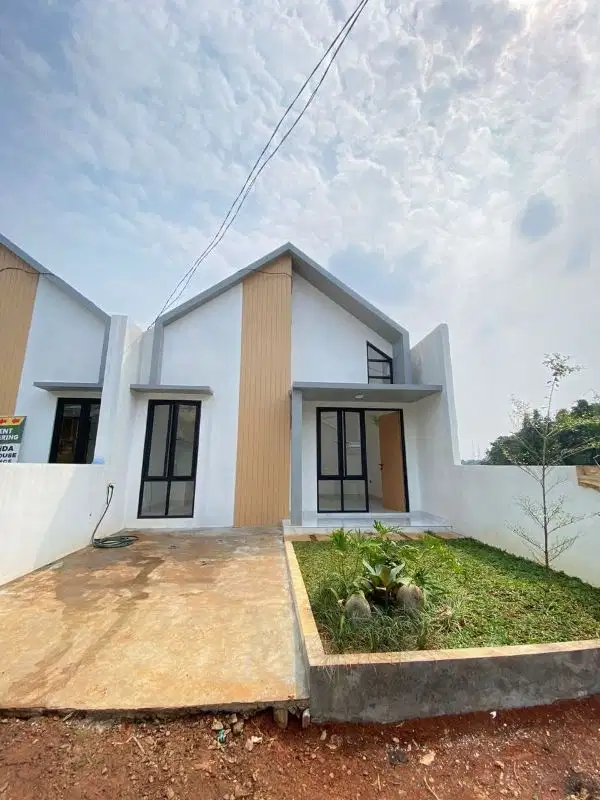 Cluster termurah Model Scandinavian 550 Juta Dekat Stasiun Depok Lama