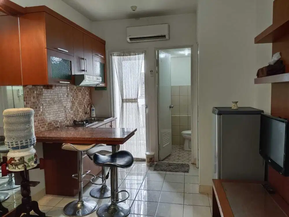 Disewakan apartemen the green pramuka city 2 kamar furnish bulanan
