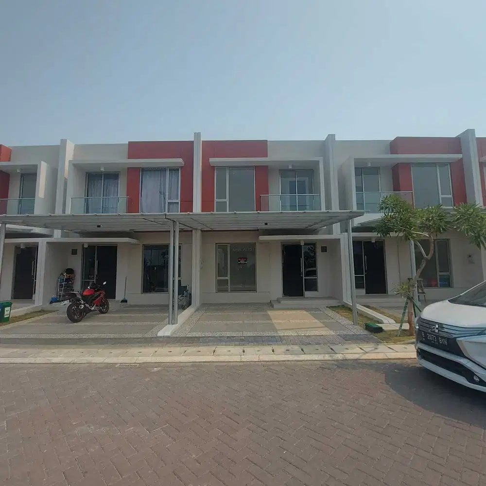 Dijual cepat rumah pik2 3kamar hadap taman cluster favorit riverside
