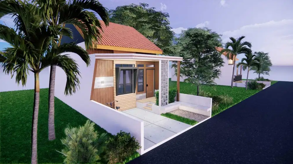 Rumah baru 1 lt di Cilengsi kt 2 dekat terminal bus