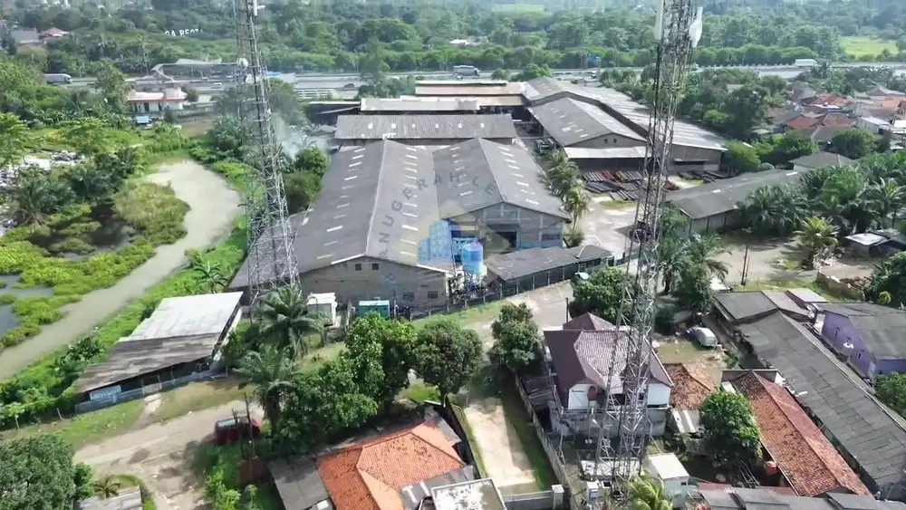 Dijual Pabrik Baru Siap Pakai Area Industri di Cikupa, Tangerang - Banten. Akses Container 40 Feet!