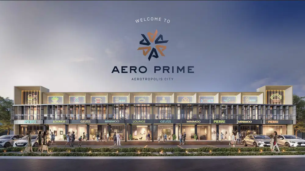 Ruko 2 lantai Aero Prime lokasi strategis  di Jakarta Barat