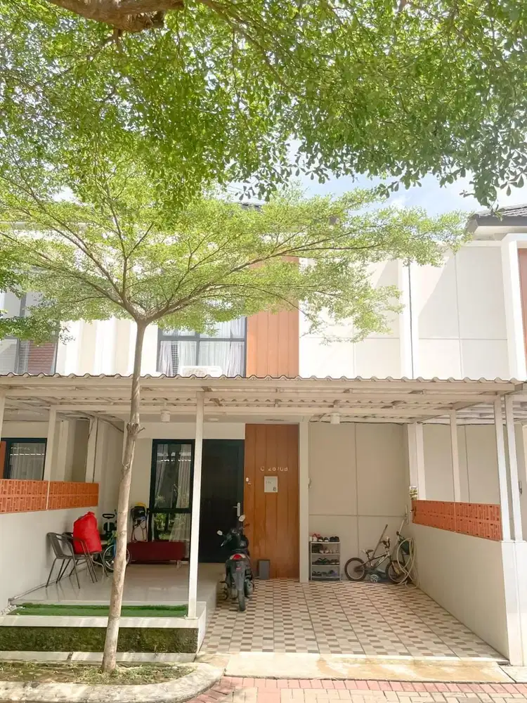 Dijual Rumah 2 lantai dalam cluster di Candi Sawangan