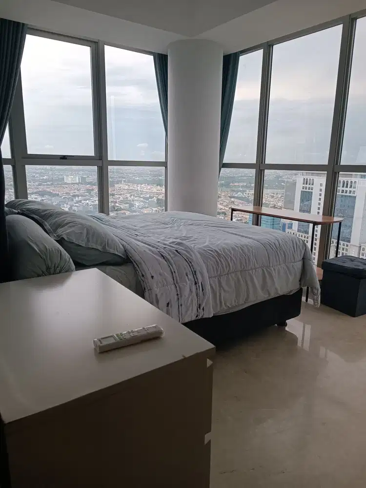 DIJUAL CEPAT APARTEMEN GOLD COAST PIK 2 kamar jarang ada full renovasi