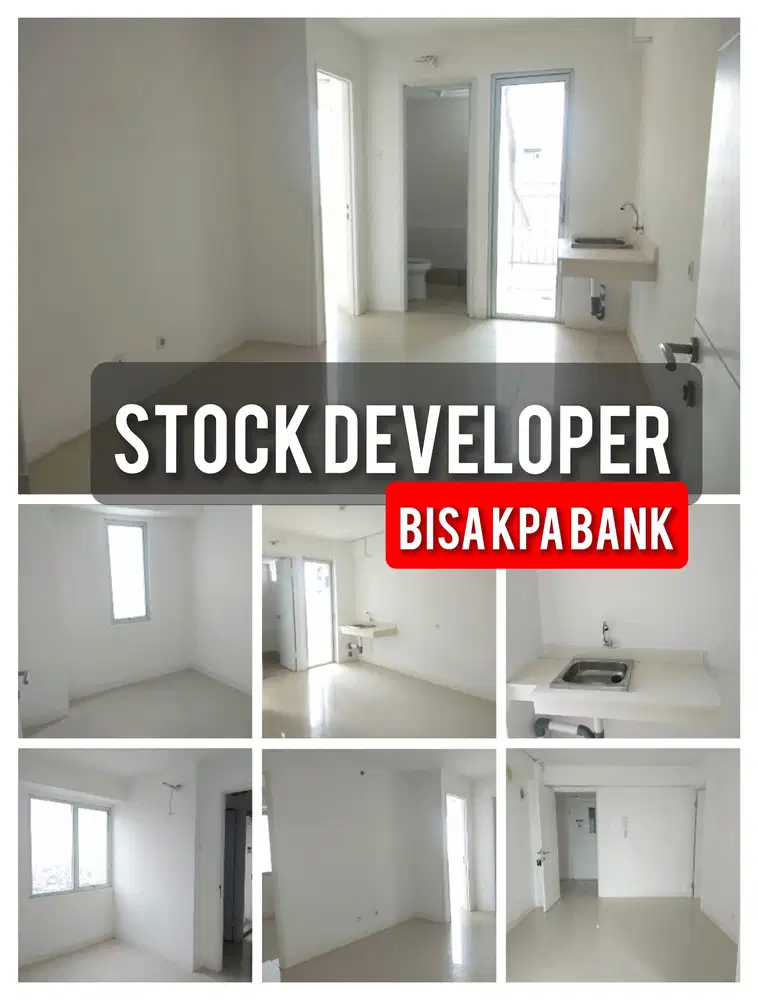 Stock Developer tower Jasmine dan Heliconia apartemen Bassura City