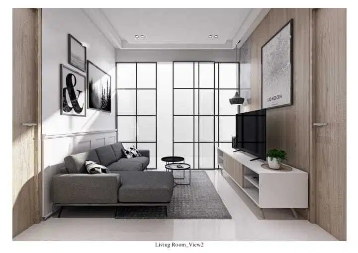 Apartemen 2 BR di Landmark lokasi strategis