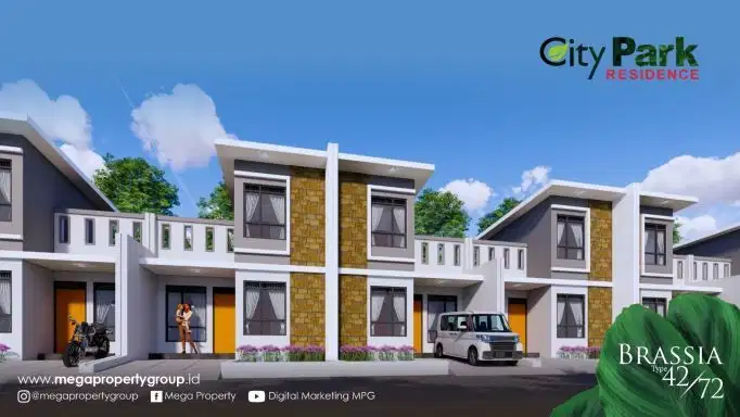 Rumah 2 Lantai City Park Residence Tangerang