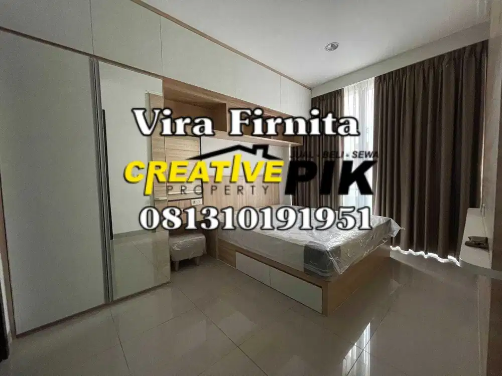 DISEWAKAN RUMAH FURNISH PIK2 MILENIAL, Lebar 8 & 4 Kamar. Brand New