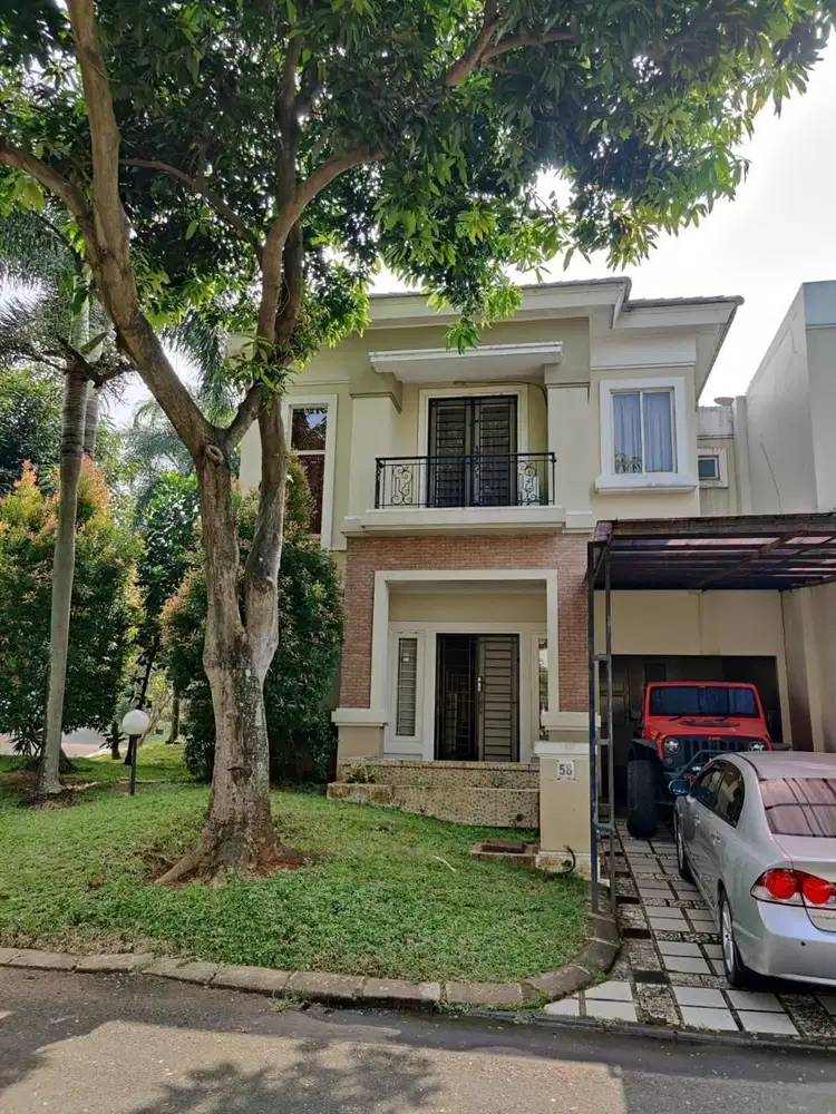 Dijual rumah 2 lt lengkap furnis di Gading Serpong - Tangerang