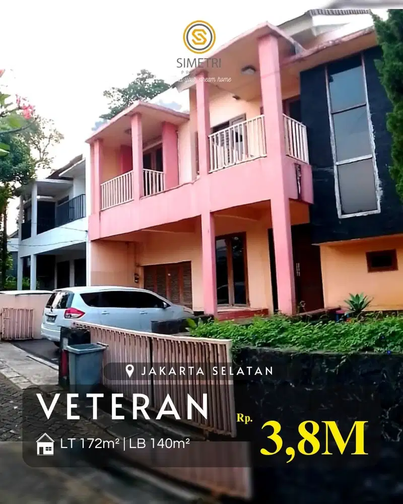 Rumah Veteran Bintaro Jakarta Selatan