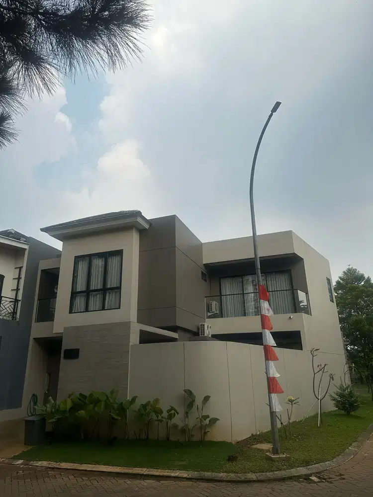 Disewakan Rumah Hoek Semi Furnish Serpong Jaya Setu Serpong Tangerang