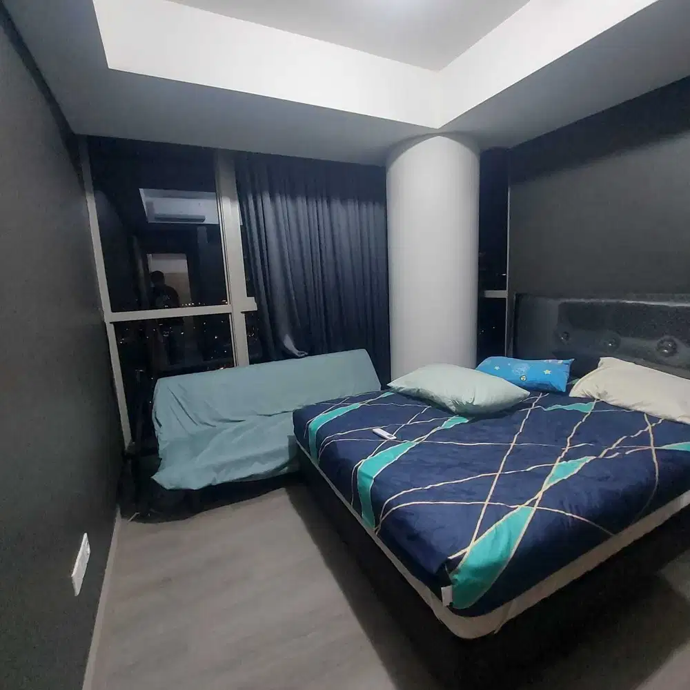 Disewakan apartemen goldcoast 2 kamar full furnish tinggal bw koper