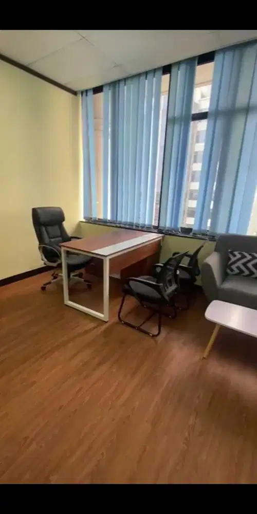 SEWA KANTOR DI JAKARTA SELATAN 100M2 FULL FURNISHED 165K NEGO