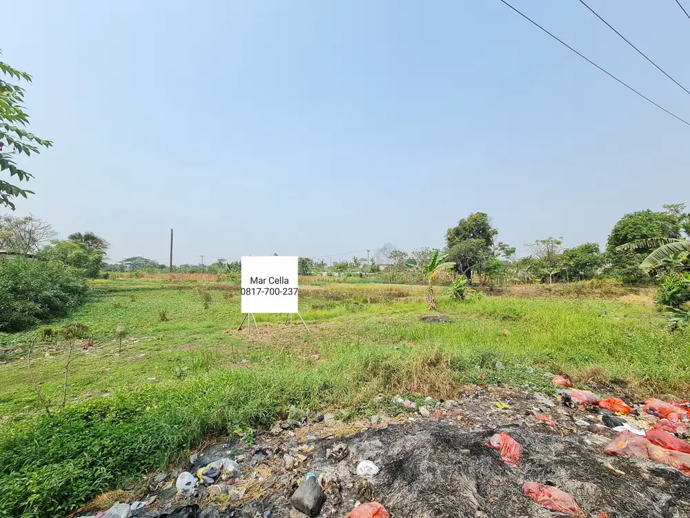 Dijual Murah Tanah 1 KM dr Tol Industri Gudang Cikande Banten Tangeran