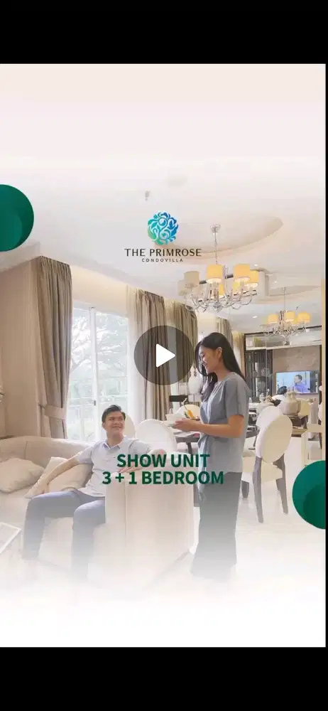 Dijual primerose condovila Summarecon Bekasi