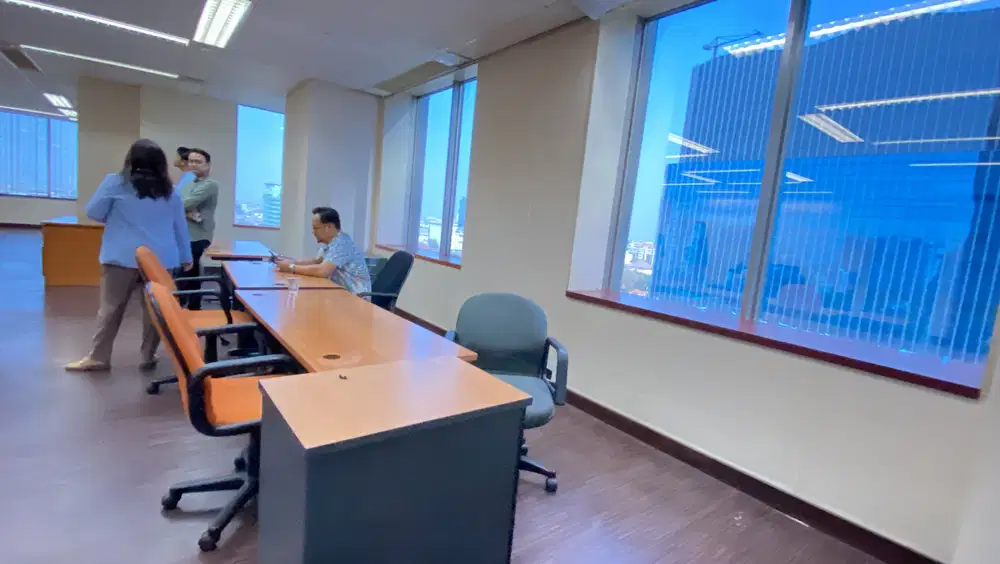 Disewakan Kantor MNC Tower 202 M2 Fitted Menteng Dekat Krl Gondangdia