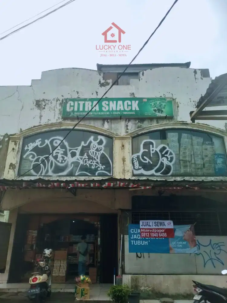 DIJUAL RUKO GANDENG – JALAN RAYA SERANG, BANTEN, TANGERANG
