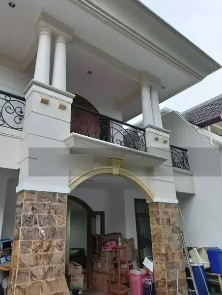 RUMAH CAMAR PERMAI UK 9x27 DUA LANTAI,SEMI FURNISH,SELATAN