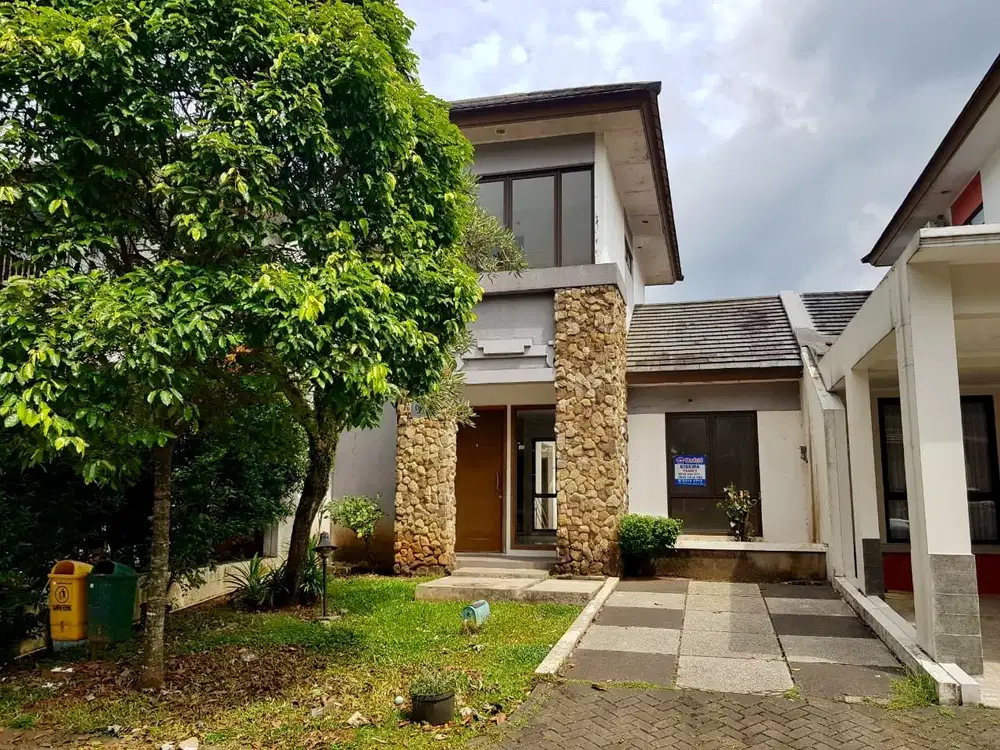 Rumah sewa siap huni di cluster ammarila the avani bsd