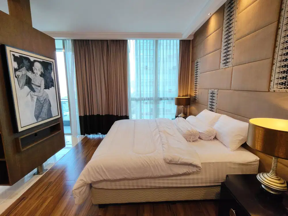 Disewakan Residence8 type 1 Bedroom furnished mewah view cantik nego