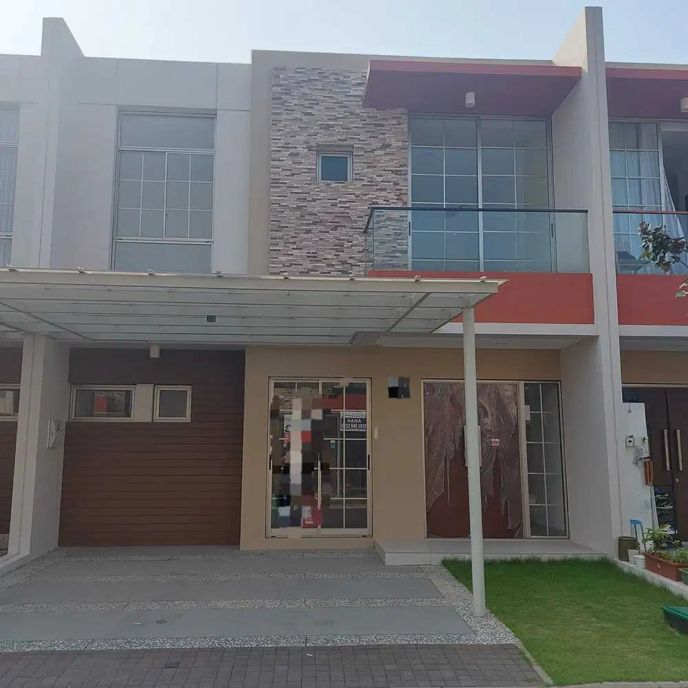 Dijual rumah pik2 furnish cantik 3 kamar tidur luas 100m / 8x12.5