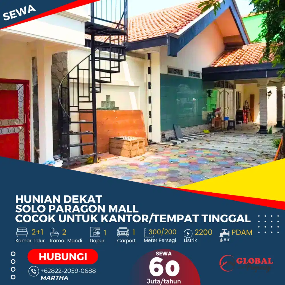 Hunian Dekat Solo Paragon Mall