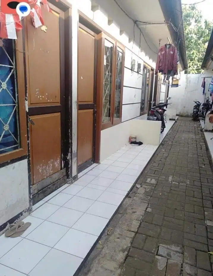 Dijual Kontrakan 11 Pintu 3 Sekat Palem Puri Bintaro Jaya