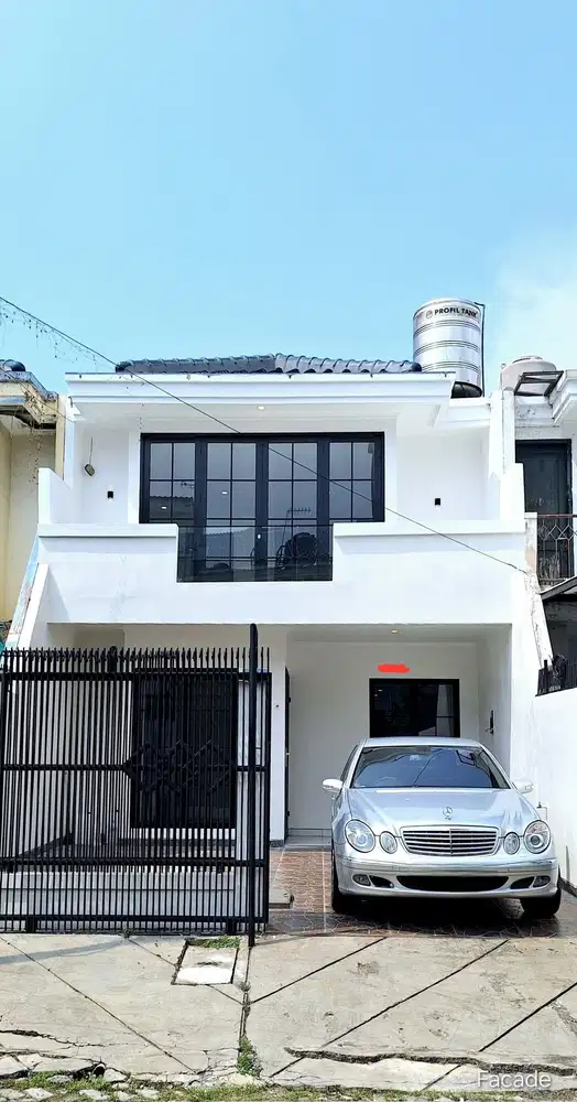 rumah pik1 grisenda uk 6x20,minimalis,2 lantai,renovasi,barat