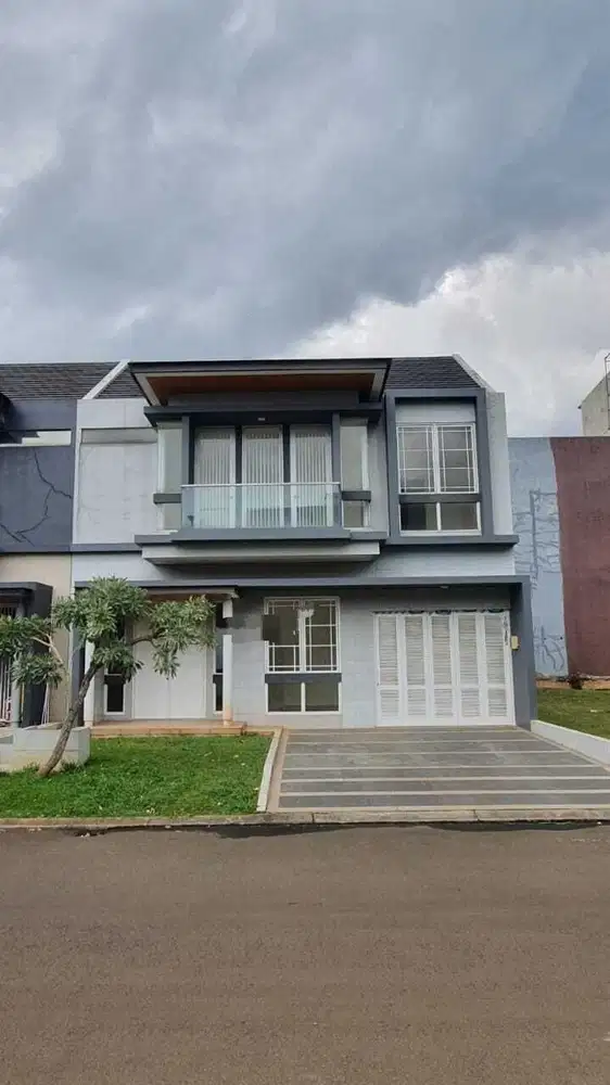 Rumah baru siap huni KT 4+1 dalam cluster Cibubur