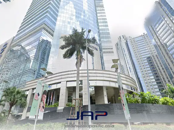 Sewa Kantor One Pacific Place 157 M2 Bare di SCBD Dekat MRT Istora