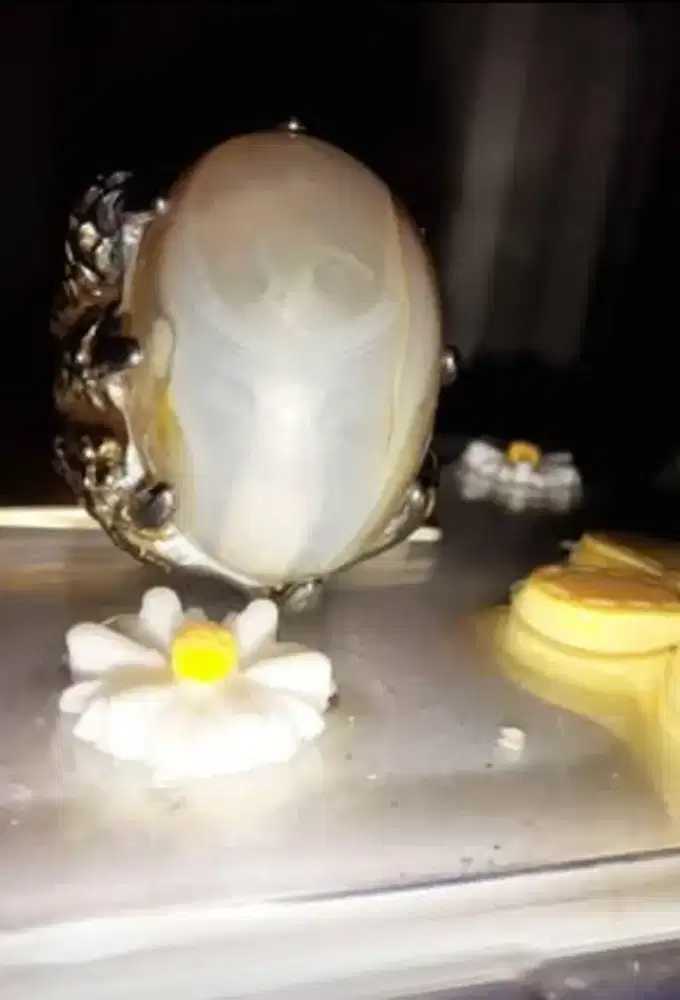 Batu Akik gambar fenomena alam 3D seperti legenda Nyi Blorong