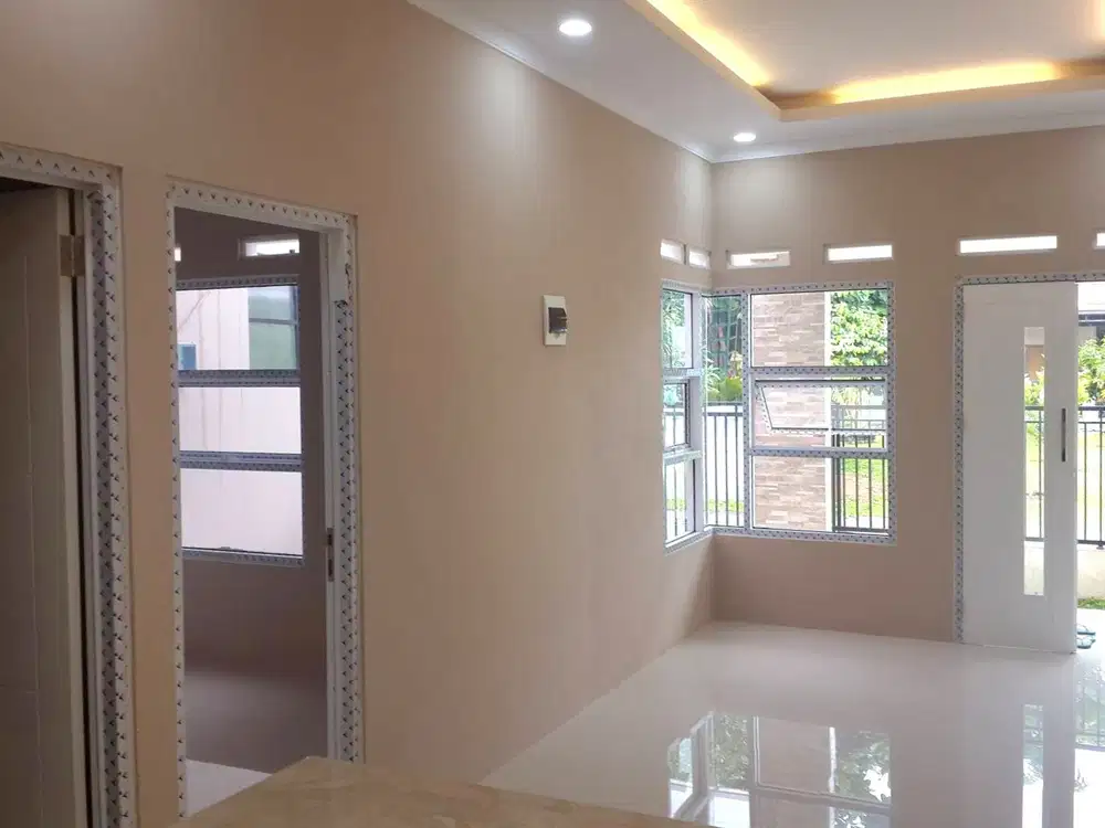 Dijual Rumah 1,5 Lantai Depan Taman Di Nusa Loka BSD Tangerang Selatan