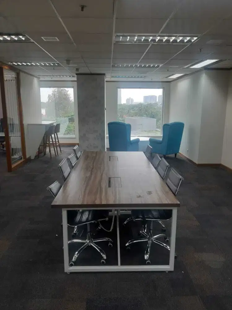 SEWA  KANTOR DI JAKARTA SELATAN KUNINGAN 153M2 FURNISH 250K NEGO