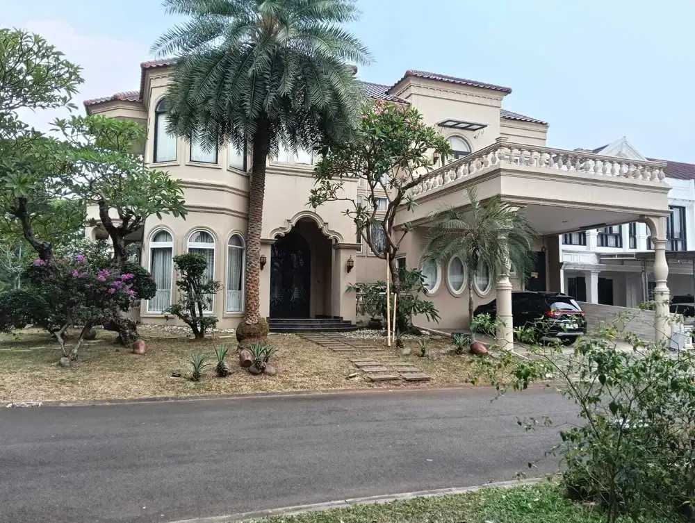 Dijual Rumah Mewah Hoek Di Cluster Victoria River park Tirta Golf BSD