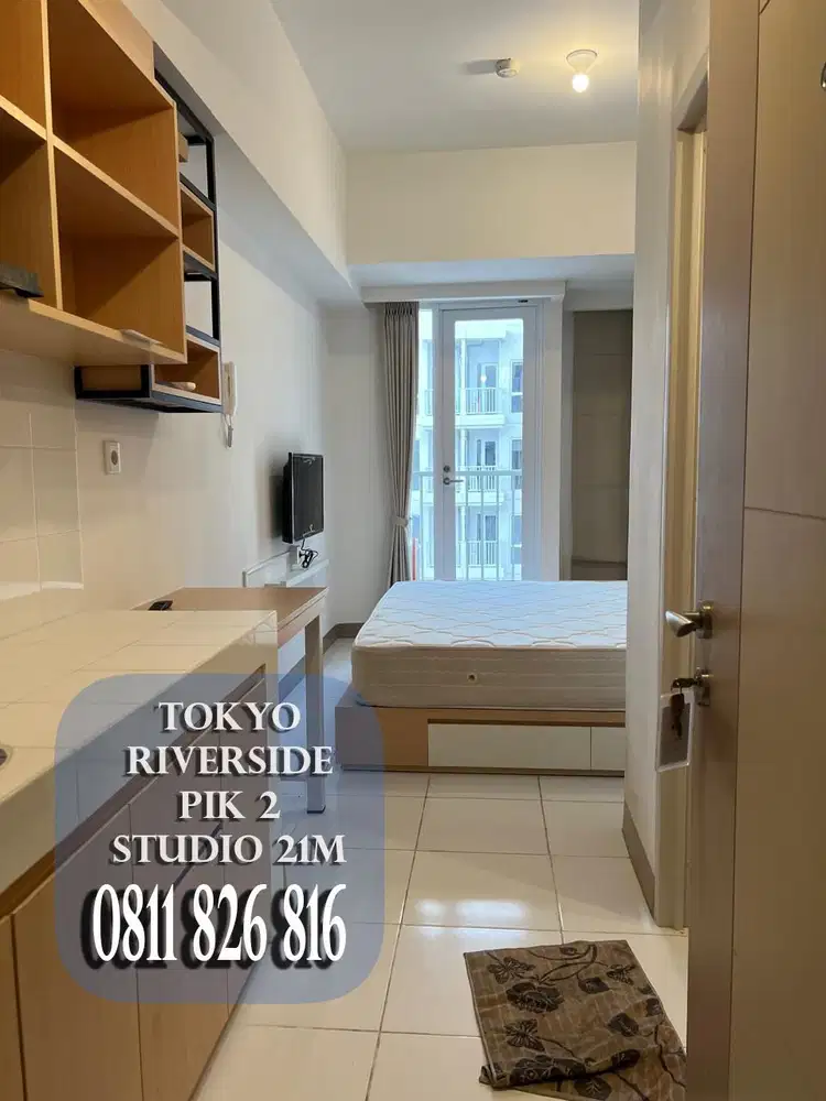 Disewakan Apartemen Tokyo Riverside Tanggerang Studio