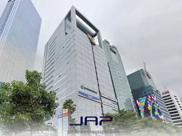 Sewa Kantor Sonatopas Tower Luas 261 M2 Fitted Dekat Halte Karet