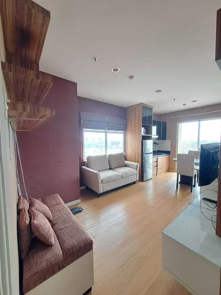 2BR Hook Furnished Apartemen Madison Park - Mall Central Park