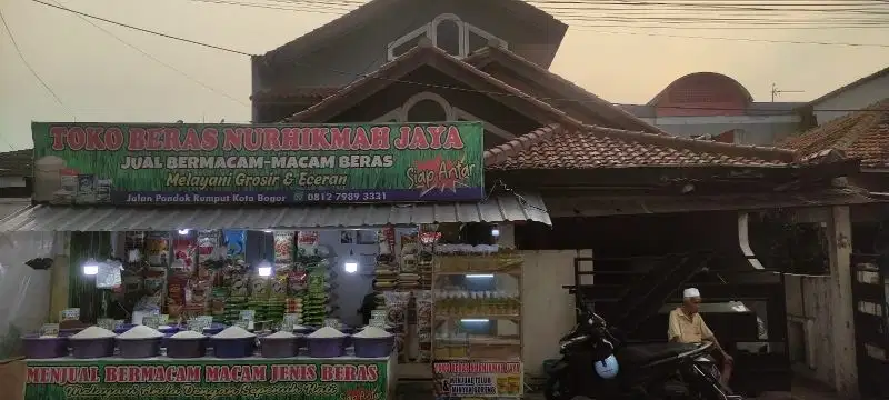 Dijual Rumah dan Kios Pondok Rumput Bogor