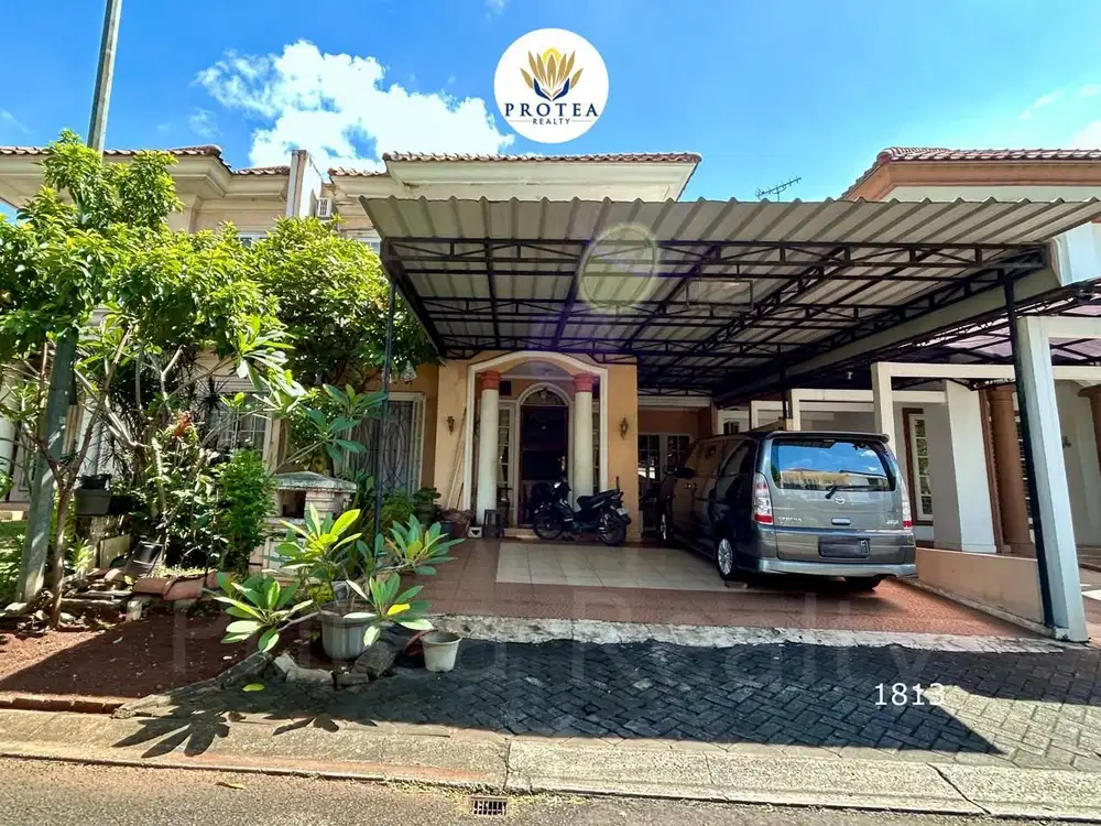 Jual Cepat Rumah Terawat Tanah 144m2 di Cluster Versailles BSD City