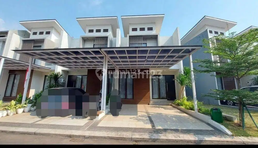 Rumah Cluster Shinano 6x15 Type Mezzanine Jgc Jakarta Garden City