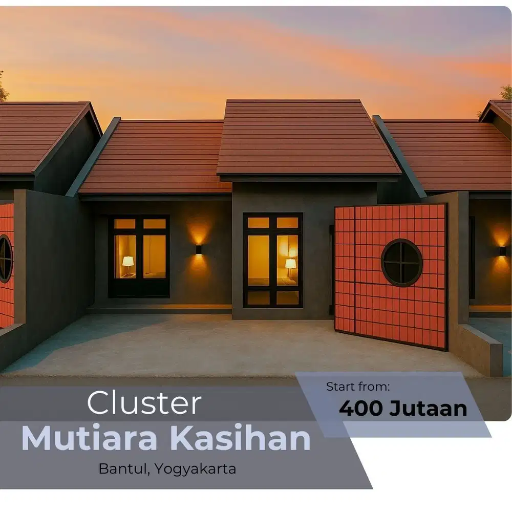 Dekat RS PKU Muhammadiyah Gamping Hunian Nyaman di Kasihan Bantul