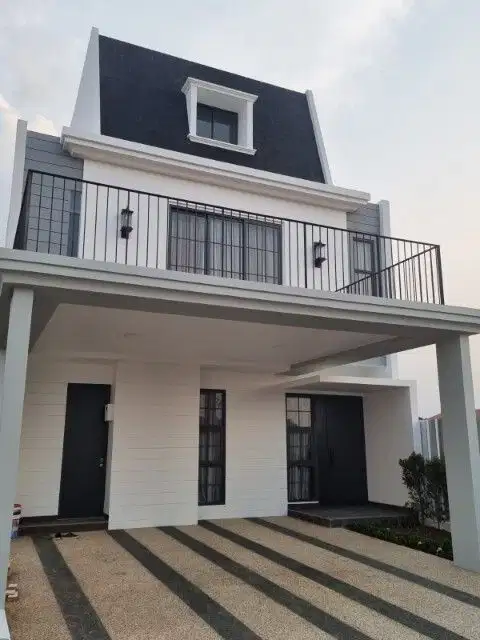 Rumah 3 Lantai 8x15 Kamar 4+1 Cluster Maison De Wisteria Metland