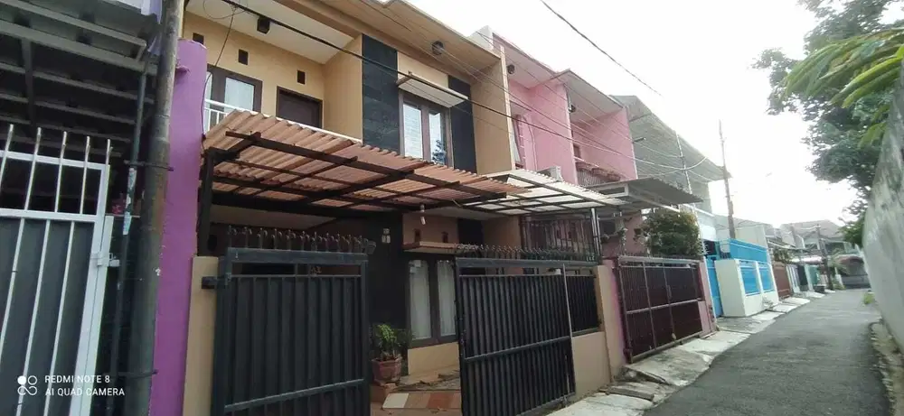 Rumah tingkat bebas banjir di Komplek dki Pondok Kelapa,duren sawit