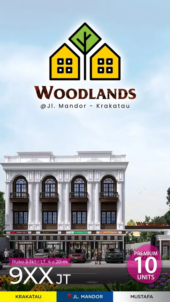 Komplek woodlands jalan mandor (jalan krakatau)