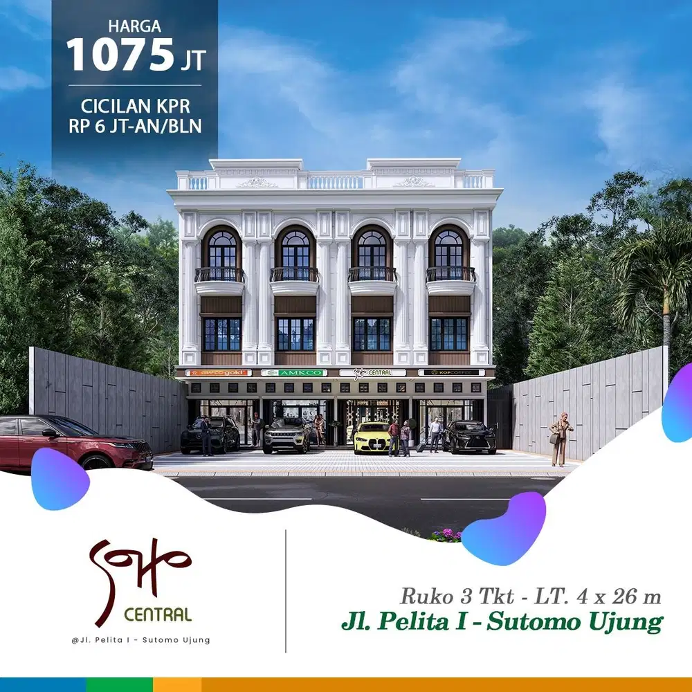 Ruko suho central jalan pelita 1