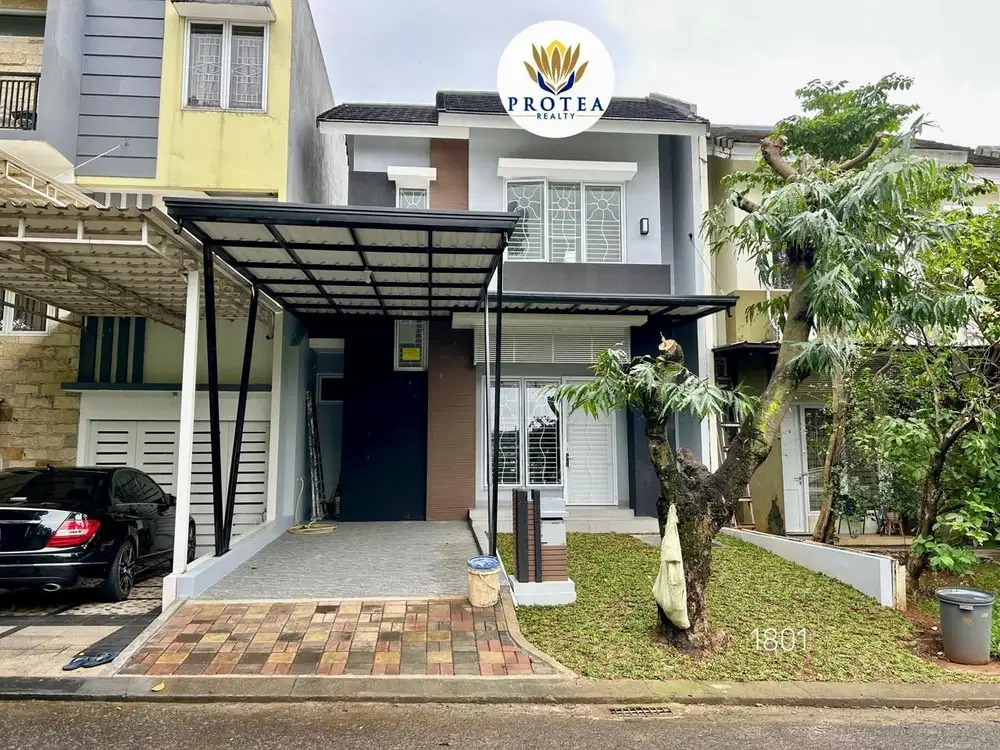 Dipasarkan Rumah Minimalis Siap Huni di Delatinos, BSD