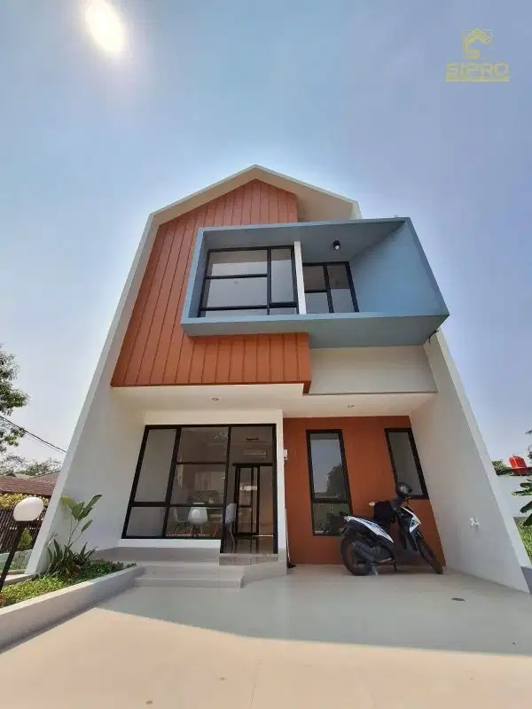 Rumah Skandinavia 2 Lantai Harga Ekonomis dekat dengan akses BSD