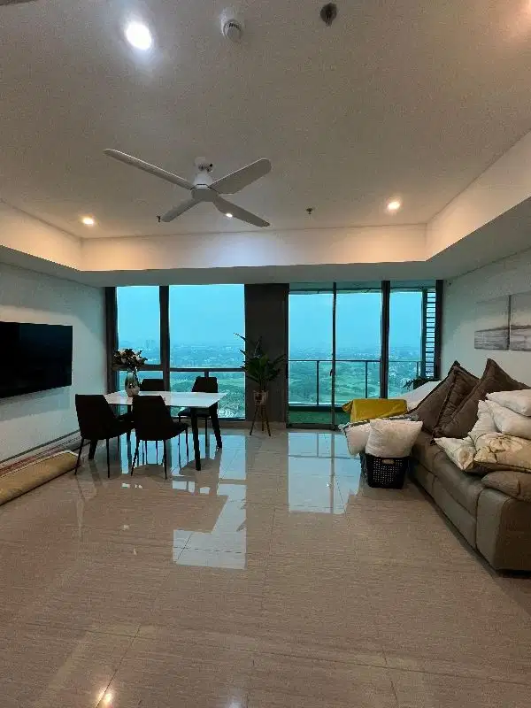 Apartemen Fairview 3 bed golf view MV jual cepat